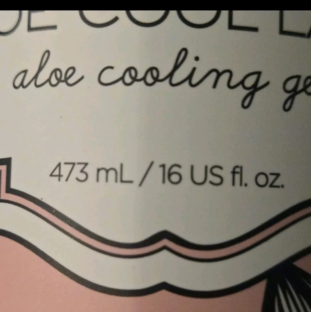 benefit: ALOE COOL LA LA  ALOE COOLING GEL 16 oz